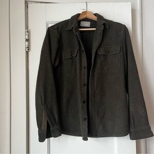 Everlane Flannel Men’s Overshirt Jacket Green